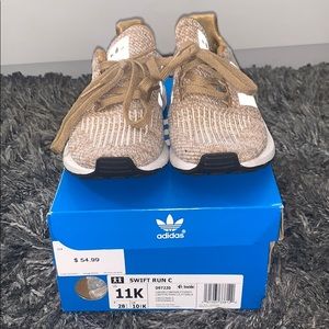 Adidas kids unisex Knit shoes, 11